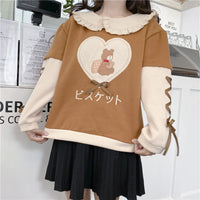 Teddybear Graphic Sweatshirt