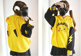 Pikachu Anime Oversized Hoodie With Ears