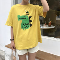 Dino Graphic Print T-shirt