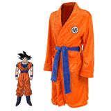 Dragon Ball Anime Thermal Flannel Bathrobe