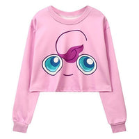 Pokimon Anime Crop Top Pullover