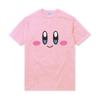 Pink Anime Kirby T-shirt