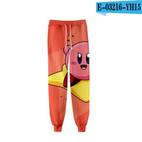 Kirby Anime Printed Joggers