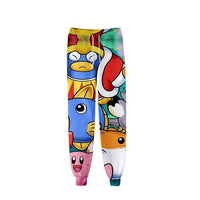 Kirby Anime Printed Joggers