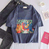 Ulzzang Graphic Printed T-shirt