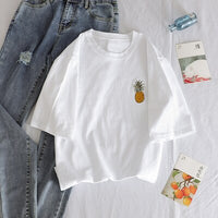 Ulzzang Graphic Printed T-shirt