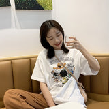 Ulzzang Graphic Printed T-shirt