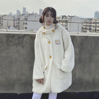 Long Bear Plush Coat