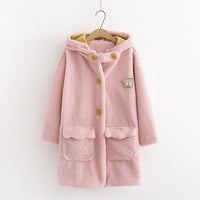 Long Bear Plush Coat