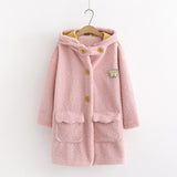 Long Bear Plush Coat