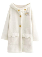 Long Bear Plush Coat