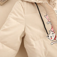 Kitty Cat Printed Parka