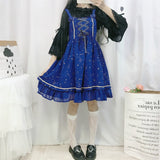 Galaxy Lolita Vintage Collared Dress