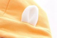 Yellow Hamster Hoodie With Ears