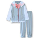 Lolita Long Sleeve Embroidery Pajamas