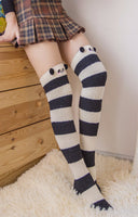 Above-knee Teddybear Stockings