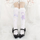 Lace Knee High Stockings