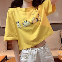 Yellow Graphic T-shirt