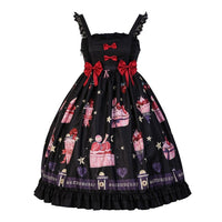 Strawberry Lolita Pink Tutu Lace Dress