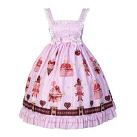 Strawberry Lolita Pink Tutu Lace Dress