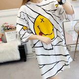 Smiley Emoji Graphic Printed T-shirt