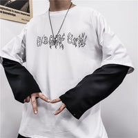 Graffiti Print Streetwear T-shirt