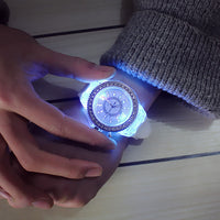 Flash Luminous Jelly Watch