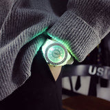 Flash Luminous Jelly Watch