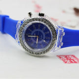 Flash Luminous Jelly Watch