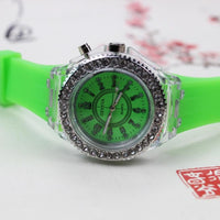 Flash Luminous Jelly Watch