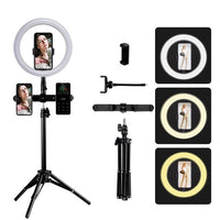 10 Inch Selfie Ring Light with 3 Clips