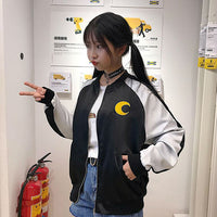 Preppy Sailor Moon Anime Bomber Jacket