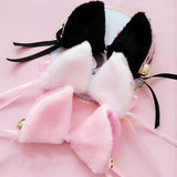 Kitty Cat Ears Furry Hair Clip