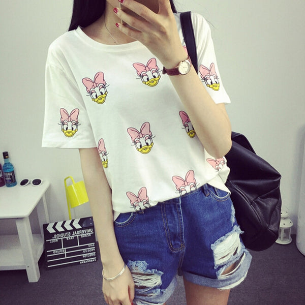 Daisy Printed Graphic T-shirt