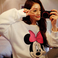 Minnie Graphic Print Sweatshirt