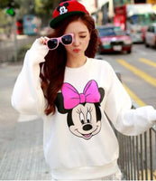 Minnie Graphic Print Sweatshirt