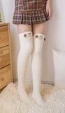 Above-knee Teddybear Stockings