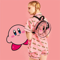 Kirby Super Star Anime Round Transparent Backpack