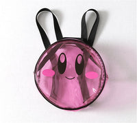 Kirby Super Star Anime Round Transparent Backpack