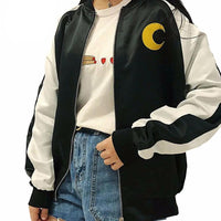 Preppy Sailor Moon Anime Bomber Jacket