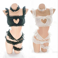 Heart Cutout Lingerie