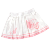 Pink Preppy Pleated Mini Skirt