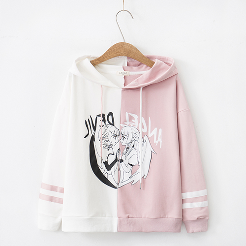 Anime Printed Graphic Hoodie