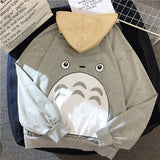 Totoro Printed Anime Hoodie