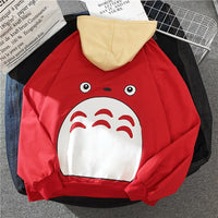 Totoro Printed Anime Hoodie