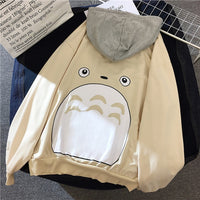 Totoro Printed Anime Hoodie