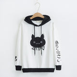 Black Kitty Cat Hoodie