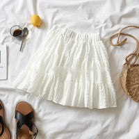 Lolita Elastic High Waist Chiffon Skirt