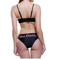 Yes Daddy Print Bikini