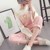 Cartoon Printed Anime Jumpsuit Pants